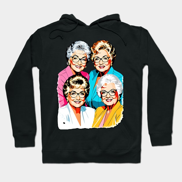 Golden Girls - tv Series Hoodie by AlexBRD